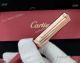 2021 New Cartier Santos Dumont De Ballpoint Pen Rose Gold and Red (3)_th.jpg